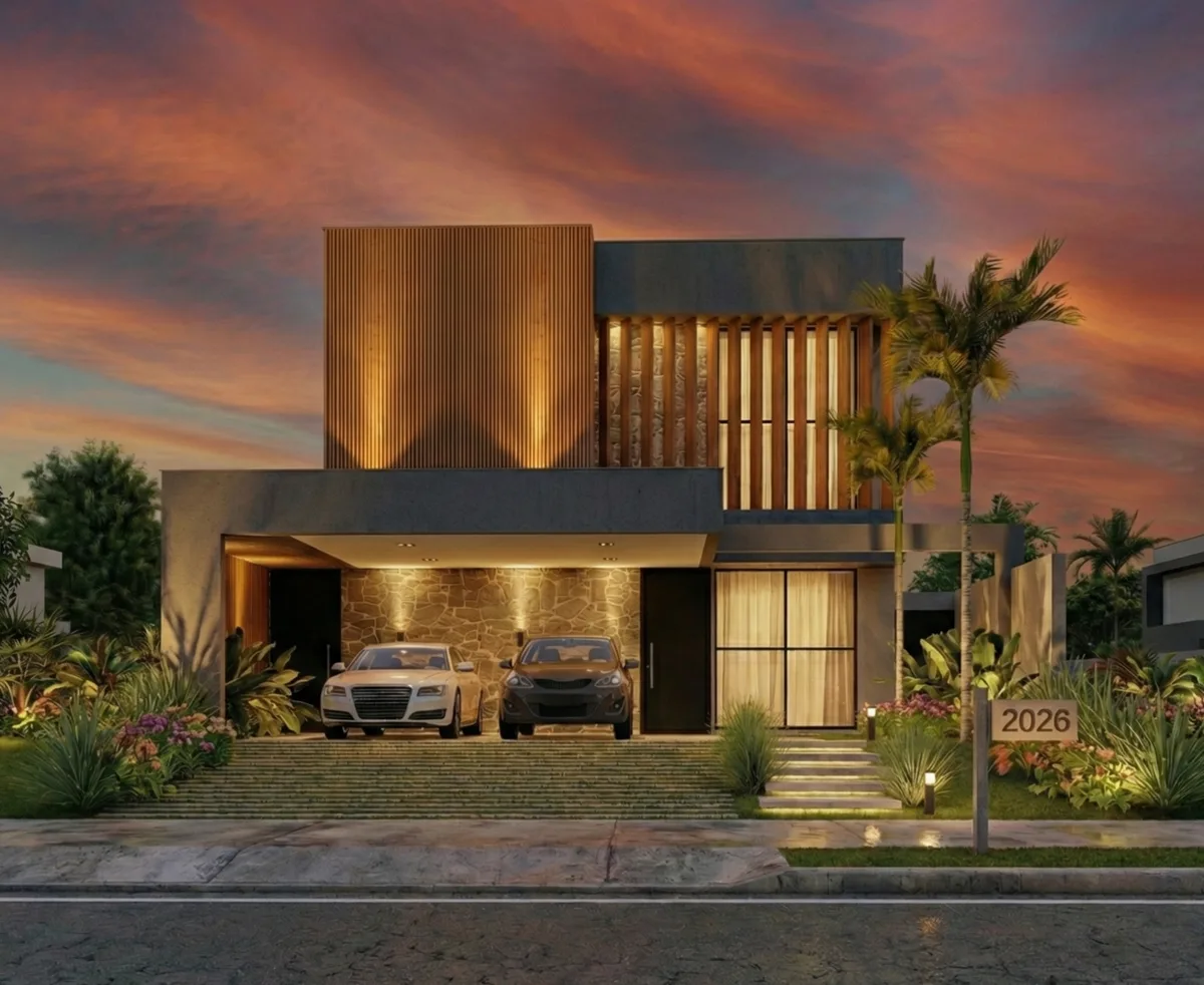 Projeto de arquitetura residencial em Uberlândia - Libélula Arquitetura